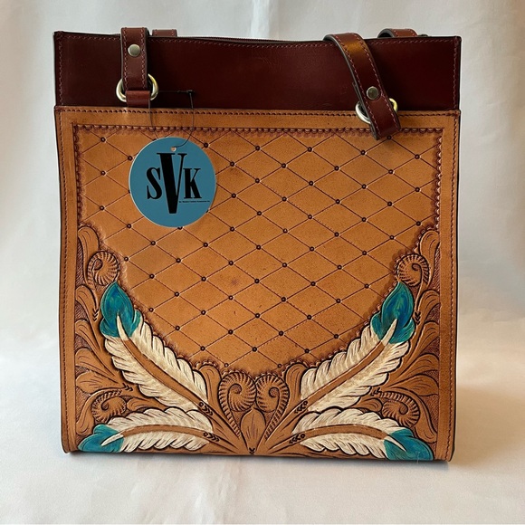 SVK Collection Handbags - NWT Leather Bag SVK Western Fashion Accessories